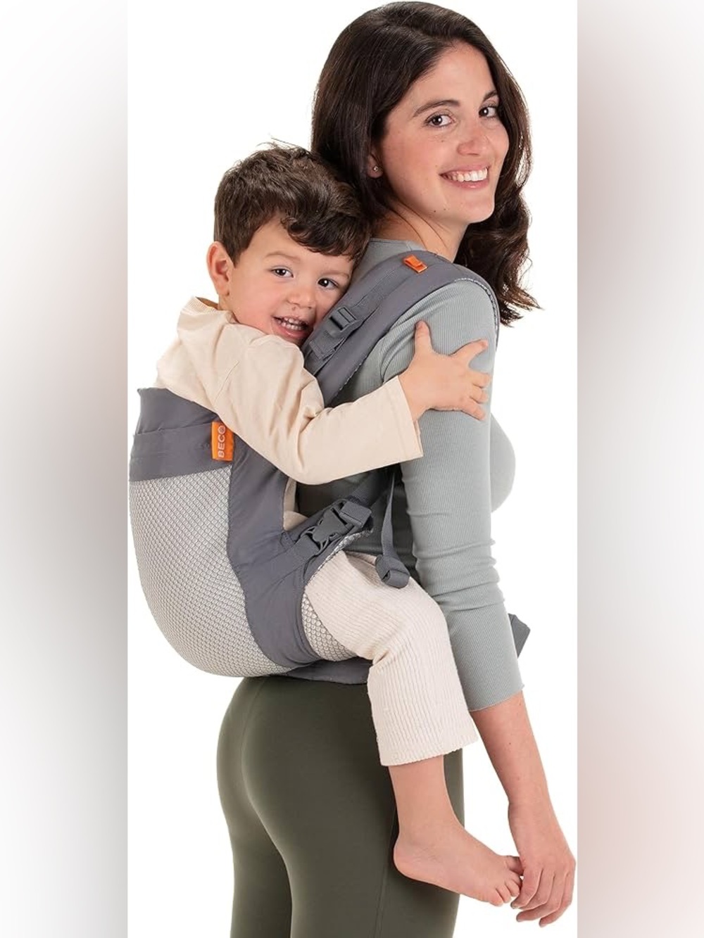 Grey Kids Soft-Structured Carrier - Comfortable Toddler Carrier